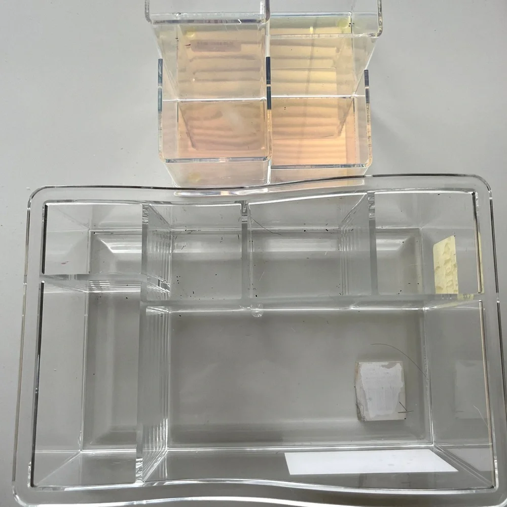 Clear Acrylic Organizer set